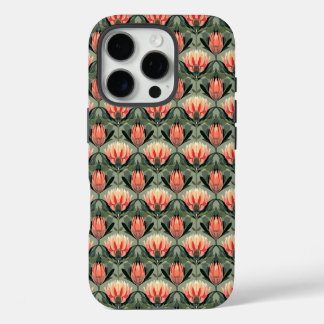 Funda Para iPhone 16 Pro Estuche para iPhone de patrón de protección verde