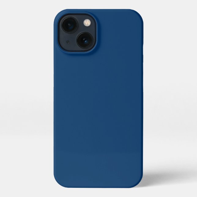 Funda Para iPhone Estuche para iPhone de Personalizado azul de media (Reverso )