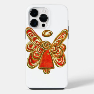Funda Para iPhone 14 Pro Max Estuche para iPhone de Red Guardian Angel Art Pers
