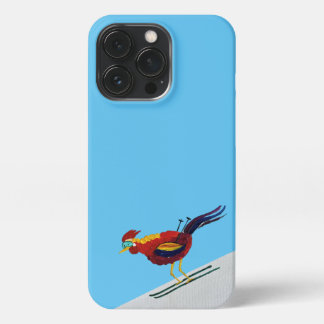 Funda Para iPhone 13 Pro Estuche para iPhone de Rooster en Esquí