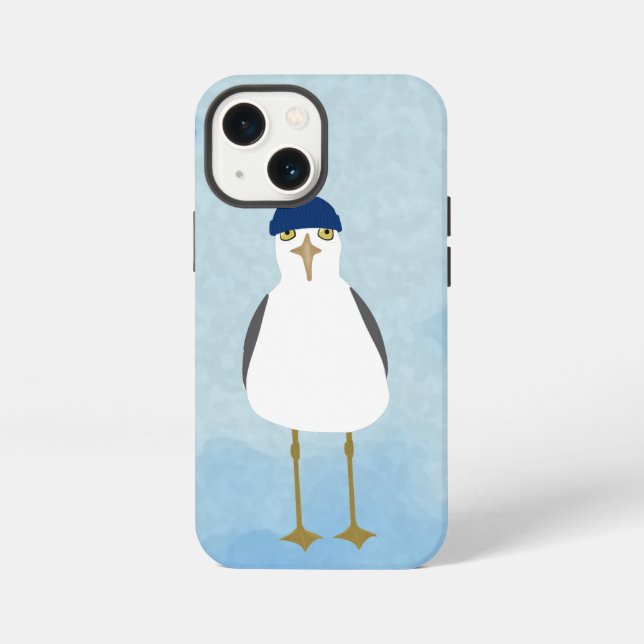 Funda Para iPhone Estuche para iPhone de Silly Seagull (Reverso )