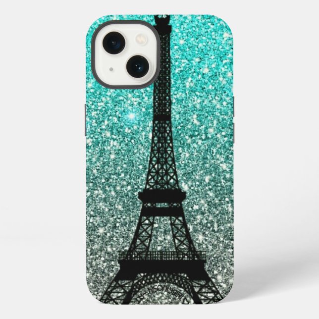 Funda Para iPhone Estuche para iPhone Eiffel Tower Funda-Mate (Reverso )