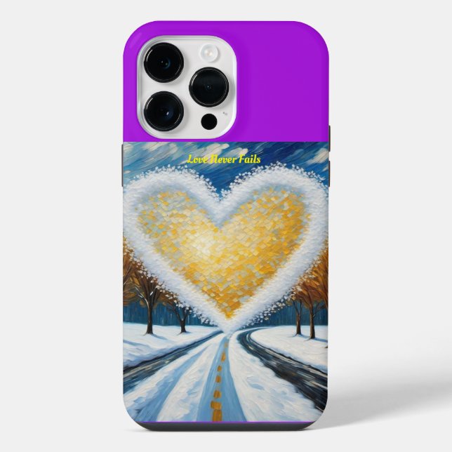 Funda Para iPhone Estuche para iPhone - El amor nunca falla (Reverso )