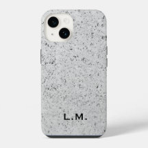 Estuche para iPhone en concreto monogramado