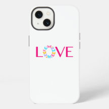 Estuche para iPhone Funda-Mate Love and Butterflie