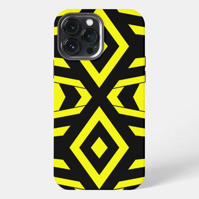 Funda Para iPhone Estuche para iPhone Geométrico Bee Funda-Mate (Reverso )
