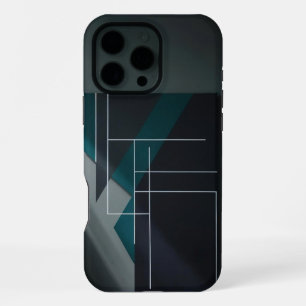 Funda Para iPhone 16 Pro Max Estuche para iPhone geométrico moderno abstracto