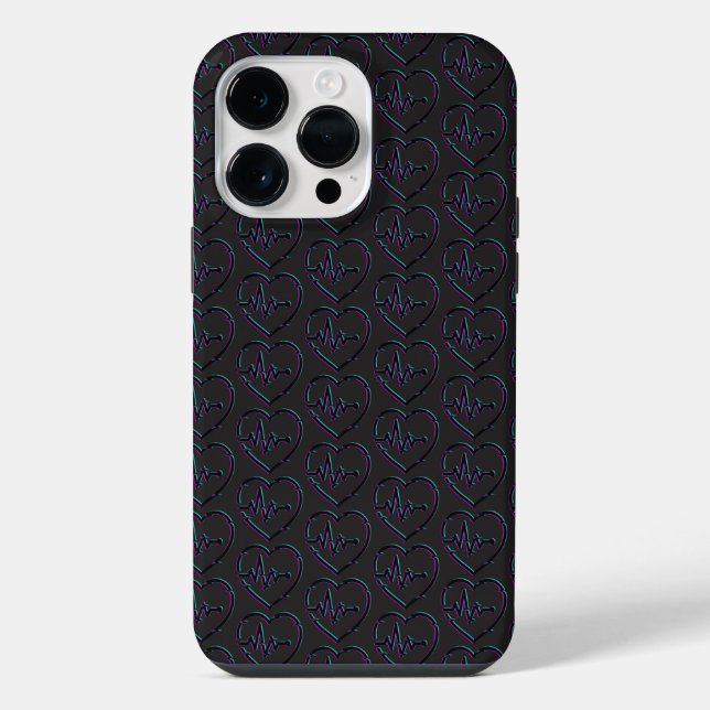 Funda Para iPhone Estuche para iPhone / iPad de Heart Check (Reverso )