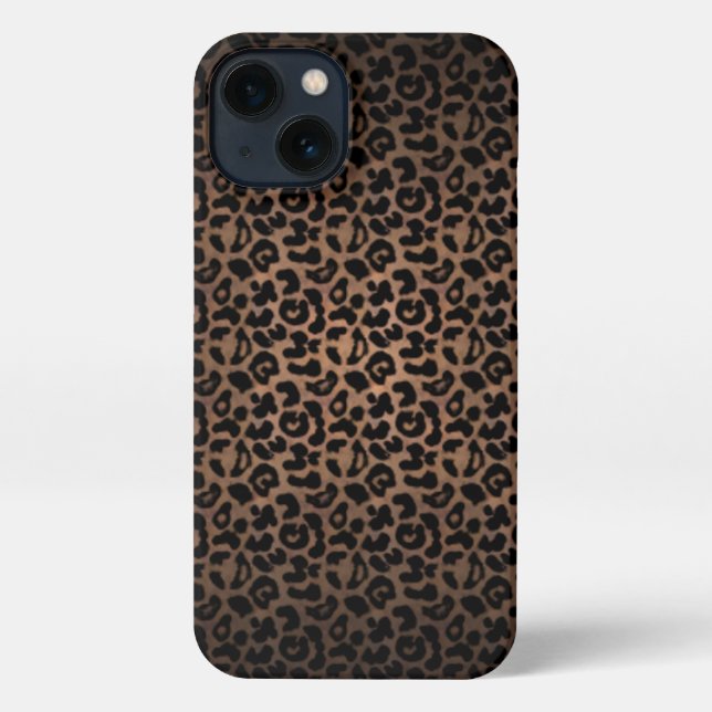 Funda Para iPhone Estuche para iPhone Leopard Camo (Reverso )