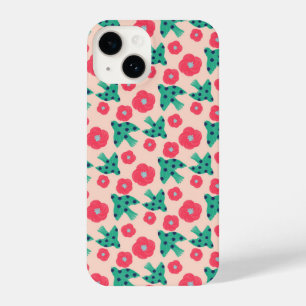 Funda Para iPhone 14 estuche para iPhone Pattern_8_camellia y bird_2