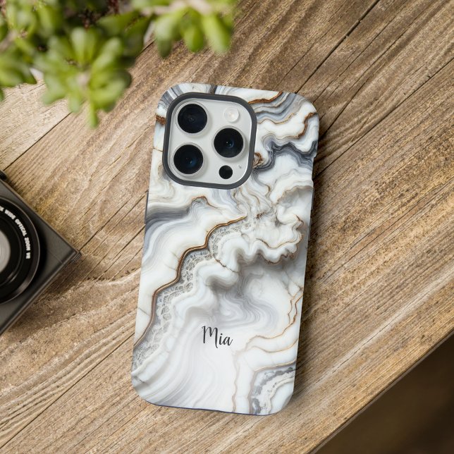 Funda Para iPhone Estuche para iPhone personalizado Agate Marble (Subido por el creador)