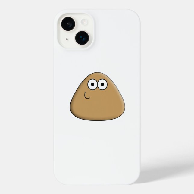 Funda Para iPhone Estuche para iPhone - Pou feliz (Reverso )