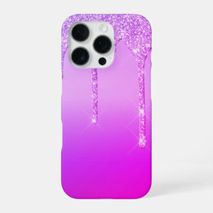 Funda Para iPhone 16 Pro Estuche para iPhone Purple Neon