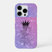 Estuche para iPhone Purpurina de lujo