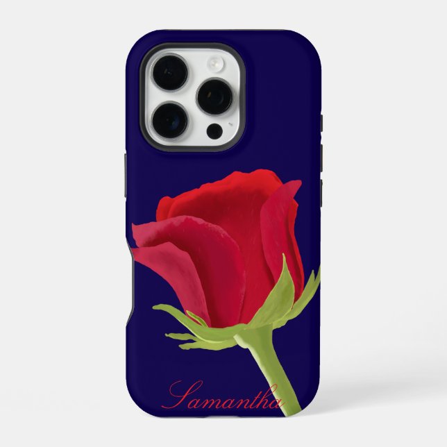 Funda Para iPhone estuche para iPhone rosa rojo / iPad (Reverso )