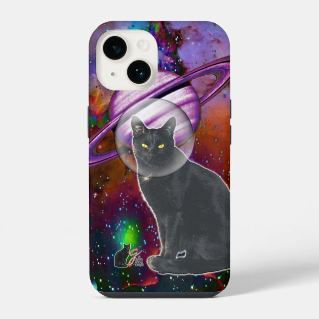 Funda Para iPhone Estuche para iPhone Space-Cat Cosmo Case-Mate (Reverso )