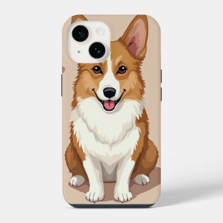 Funda Para iPhone 14 Estuche para iPhone Welsh Corgi