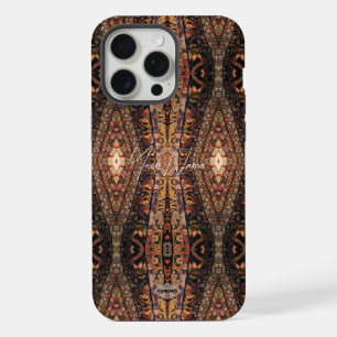 Estuche para teléfono celular de impresión bohemio