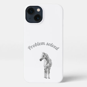 Estuche para teléfono de caballo salvaje