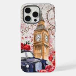Estuche para teléfono de Inglaterra de época