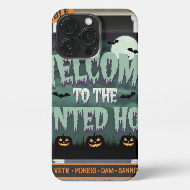 Funda Para iPhone Estuche para teléfono de Iniciales Geométricas Min (Reverso)