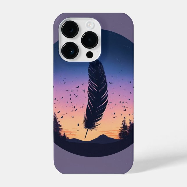 Funda Para iPhone Estuche para teléfono de pájaro (Reverso )