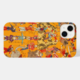 Funda Para iPhone 14 Plus Estuche para teléfono en circo japonés para iPhone