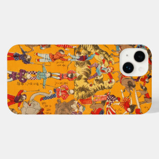 Funda Para iPhone 14 Plus Estuche para teléfono en circo japonés para iPhone