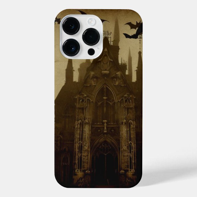 Funda Para iPhone Estuche para teléfono gótico/halloween/murciélago (Reverso)