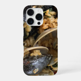 Funda Para iPhone 16 Pro Estuche para teléfonos de mariscos y clavos