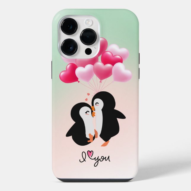 Funda Para iPhone Estuche Penguin Phone (Reverso )