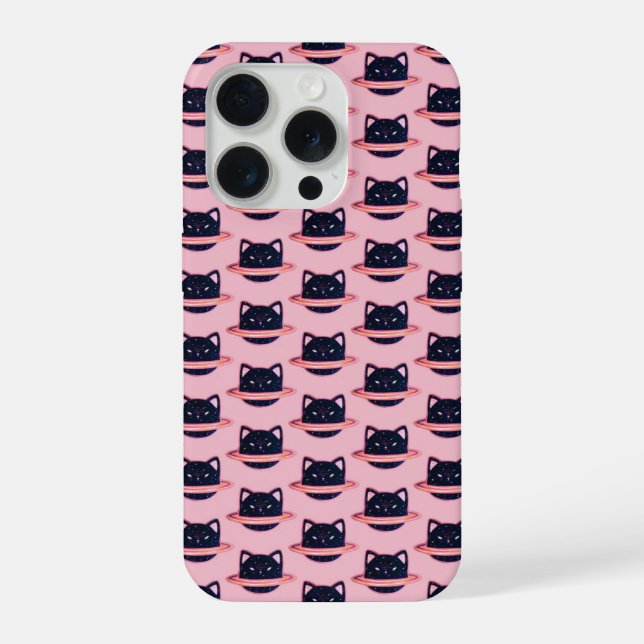Funda Para iPhone Estuche Planet Cat Funda-Mate para iPhone (Reverso )