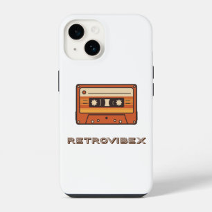 Funda Para iPhone 14 Estuche Retro Cassette Phone - Estilo de época