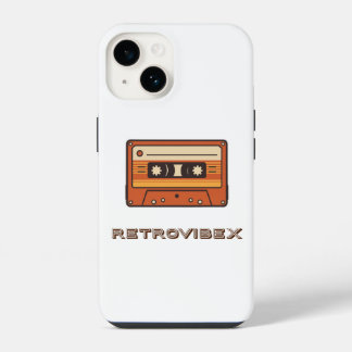 Funda Para iPhone 14 Estuche Retro Cassette Phone - Estilo de época