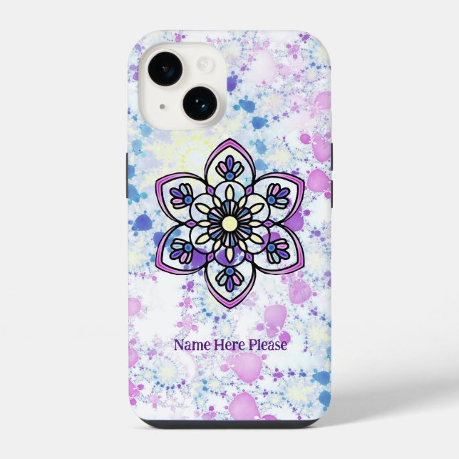 Funda Para iPhone Estuche Spring Mandala para iPhone / iPad (Reverso )