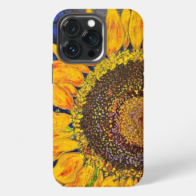 Funda Para iPhone Estuche Sunflower iPhone / iPad (Reverso )
