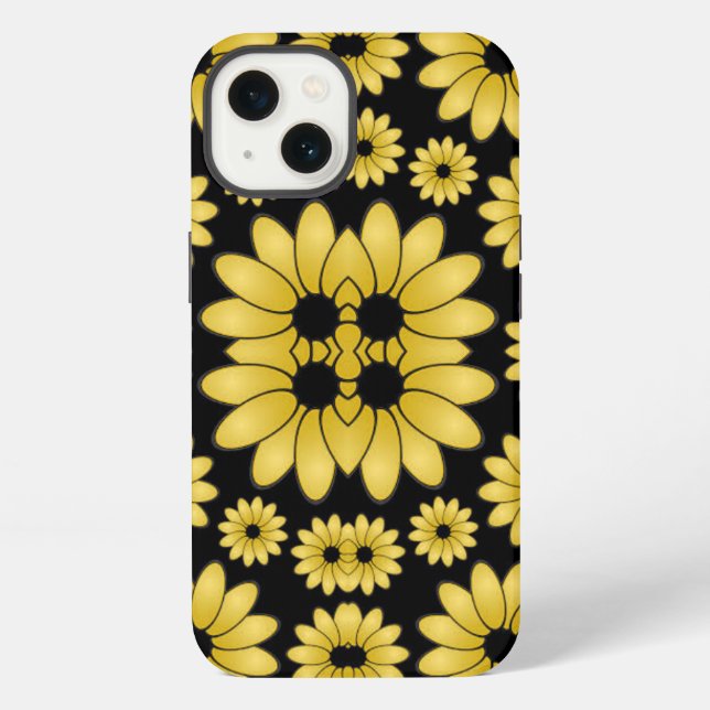 Funda Para iPhone Estuche Sunflower iPhone / iPad (Reverso )