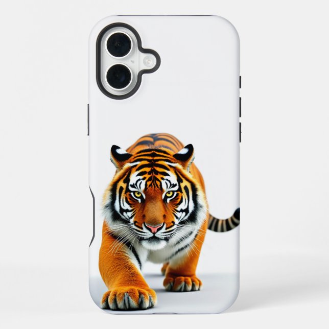 Funda Para iPhone Estuche Tiger Phone (Reverso )