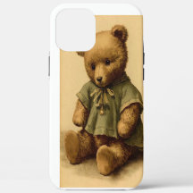 Estuche Vintage Teddy Bear para iPhone / iPad