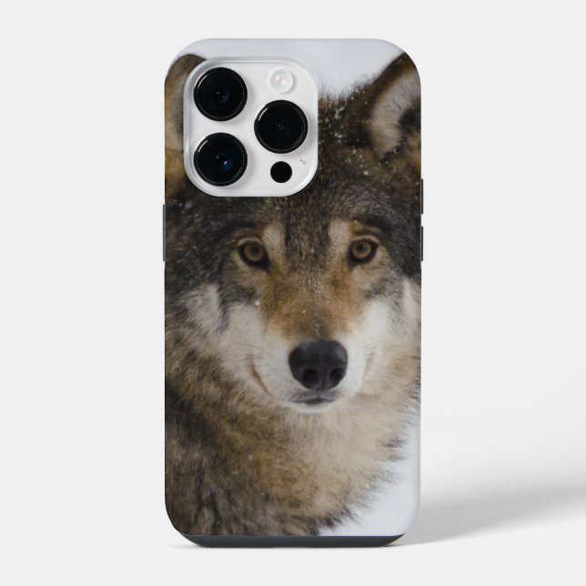Funda Para iPhone Estuche Wolf Face para iPhone / iPad (Reverso )
