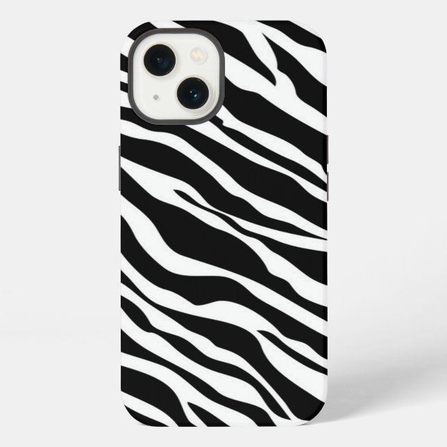 Funda Para iPhone Estuche Zebra Print iPad (Reverso )