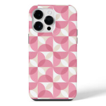 Estuches simplistas de iphone rígido geométrico
