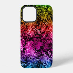 Funda Para iPhone 12 Estudio de patrón colorido, leopardo, cebra, camuf