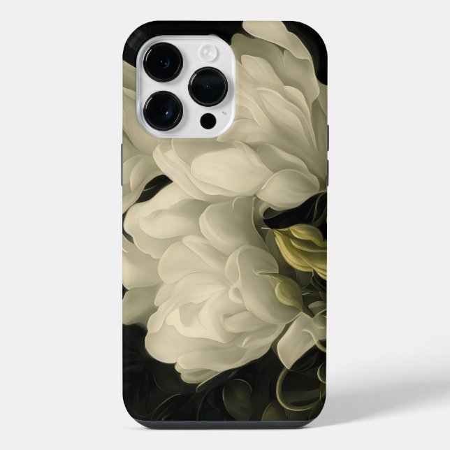 Funda Para iPhone Estudio de una peonía (Reverso )
