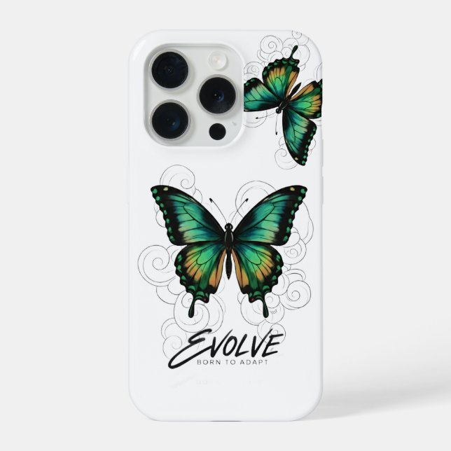Funda Para iPhone Ethereal Butterfly "EVOLVE (Reverso )