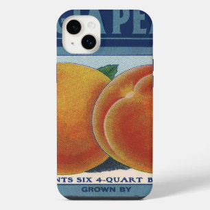 Funda Para iPhone 14 Plus Etiqueta de canal de fruta de cosecha de vintage, 