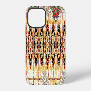 Funda Para iPhone 12 Étnica de Mughal: patrón digital floral