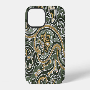 Funda Para iPhone 12 Étnica Paisley Oriental, Vintage Seamless.