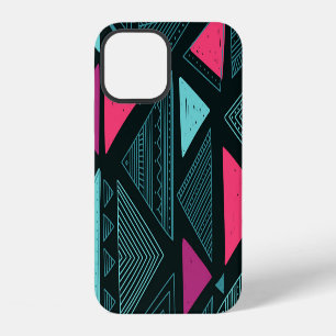 Funda Para iPhone 12 Étnico Tribal Boho: Doodle Vintage.