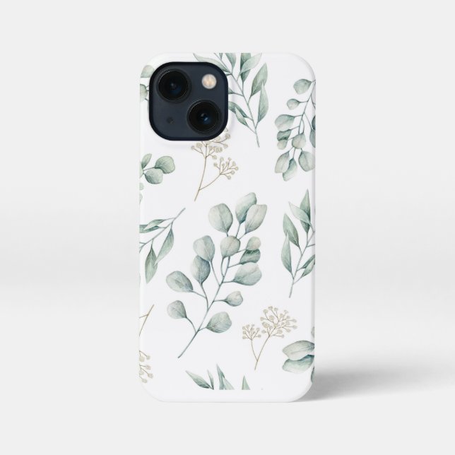 Funda Para iPhone Eucalyptus Pattern iphone cover (Reverso )